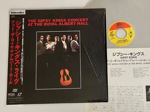 【シュリンク付美品】ジプシー・キングス・ライヴ THE GIPSY KINGS CONCERT AT THE ROYAL ALBERT HALL LD 42・4P-124 Djobi Djoba,Bamboleo