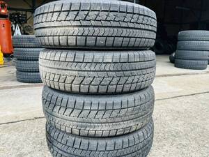 ◆155/65R13 73Q◆ BRIDGESTONE VRX スノータイヤ 2019年製 4本セット