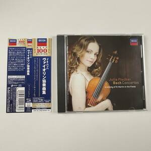 J.S.バッハ:ヴァイオリン協奏曲集/フィッシャー/J.S.BACH:VIOLIN CONCERTOS JULIA FISCHER/ACADEMY OF ST MARTIN IN THE FIELDS/中古CD