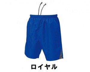 2199円 新品 レディース メンズ ハーフ パンツ 青 ロイヤル XXLサイズ 子供 大人 男性 女性 wundou ウンドウ 1780