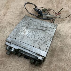 【当時物・希少】SANYO 三洋　カセットデッキ　FMチューナー　FT-764F 動作未確認　旧車　レトロ　昭和　カーステレオ