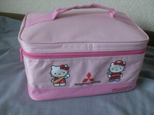 １　Lunch box　弁当箱　ランチボックス　Hello Kitty　キティちゃん　MITSUBISHI MOTORS　非売品