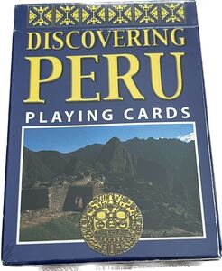 新品未開封　ペルー　トランプ　peru playing card