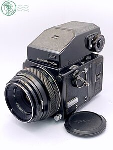 BA0602072　● 1円～ ZENZA BRONICA ETR ゼンザブロニカ AE-Ⅱ ZENZANON MC 1:2.8 f=75mm 中判カメラ ジャンク 中古