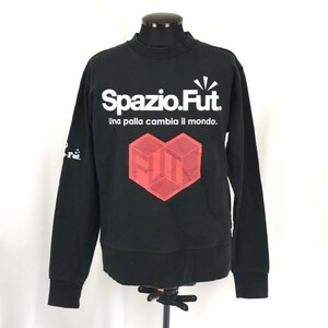 Spazio スパッツィオ★長袖トレーナー/厚手シャツ【Mens size -L/黒/Black】Coats/Jackets/Jumpers/スパッツィオ◆BH143