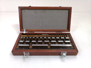 Mitutoyo ゲージブロック■GAUGE BLOCK SET CODE NO.516-959 SET NO.BM1-47-1 鋼製 516シリーズ 校正機器 検査 測定 ミツトヨ 精密 約2.5kg