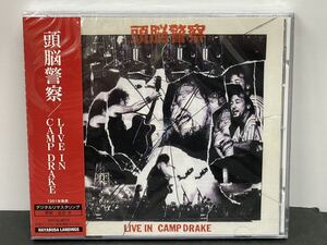 新品未開封【頭脳警察　LIVE IN CAMP DRAKE　1991年発表デジタルリマスタリング盤】志田歩:解説　検）CD 帯付 アルバム パンタ PANTA