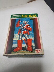ミニユニパズル　スーパーグレイス　プラモデル　未組立　ストロングザボーガー？　当時物