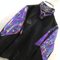 90s kappa ワンポイント トラックジャケット ヴィンテージ 黒 M