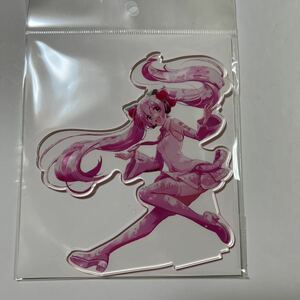 【激レア、新品】2022桜ミク　アクリルスタンド　Art by 杏仁豆腐 箱に入れて発送予定　初音ミク　スポーツ報知