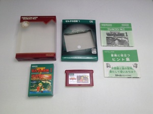 中古A★ファミコンミニ ゼルダの伝説1★ゲームボーイアドバンスソフト