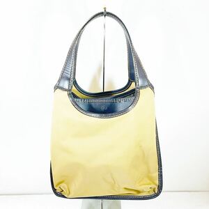 CD819cc PELLE BORSA（ペレボルサ）　ハンドバッグ バッグ ナイロン ベージュ系　レディース　鞄　軽量