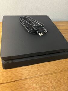 1円〜 初期化済/動作確認済 PS4 Slim スリム CUH-2000A 500GB ジェットブラック 動作良好 本体のみ プレステ プレイステーション4