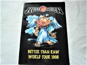 Helloween / Better Than Raw World Tour 1998 / ハロウィーン / Japan Tour Book Concert Program / パンフレット・プログラム