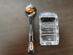 未使用☆BRAUN Gillette フュージョンプログライド フレックスボール マニュアル 本体 替刃1個付 ジレット 髭剃り