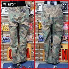 大きなサイズ！　WTAPS カモフラ　トラウザーパンツ　カーゴパンツ　4