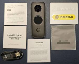 【送料無料】美品 Insta360 ONE X2 360度 アクションカメラ