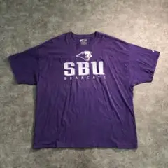 【RUSSELL】SBU  BEARCATS ソフトボール　Tシャツ　紫TSM4