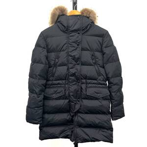 【極美品】MONCLER　モンクレール　ダウンジャケット　1　M　コート　ダウン　ブラック　黒　レディース　メンズ