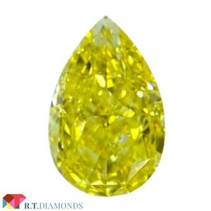 FANCY VIVID YELLOW 1.063ct PS/RT2481/GIA/CGL