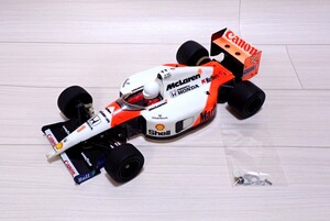 1/10 タミヤ 旧車 当時物 ビンテージ F1 McLaren MP4/6 HONDA マクラーレン ホンダ F102 シャーシ オプションパーツ付