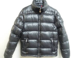 ★本物★MONCLER メンズダウンジャケット サイズ１/ ポケット破れ、ボタン取れ等有り