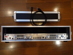 dbx 386 Dual Vacuum Tube Amplifier ② 真空管 デュアル マイク プリアンプ 2チャンネル 英Penn elcom製2Uラック付　