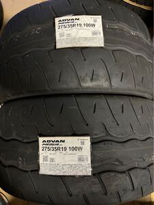 YOKOHAMA ヨコハマ ADVAN NEOVA AD09 アドバン ネオバ 275/35R19 100W 275/35-19 タイヤ単体 2022年 2本価格 新品　ラリー