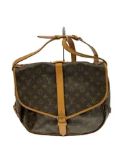 LOUIS VUITTON 1)ソミュール30_モノグラム・キャンバス_BRW PVC ブラウン M42256 AR0962