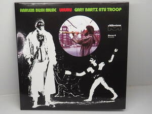 綺麗【スピリチュアルJAZZ LP】GARY BARTZ ゲイリー・バーツ / Harlem Bush Music: Uhuru(LP/180g)　 （MILESTONE製 型番：MIL00006）