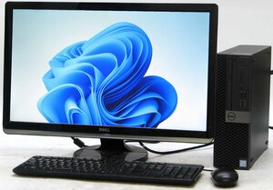 DELL Optiplex 7070-9700SF ■ 24インチ 液晶セット■ i7-9700/SSD+HDD/GeForce GT730/9世代/最新OS/Windows11 ゲーミングデスクトップ