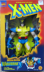 1995年X-MENウルヴァリン(Battled Ravaged)Deluxe Edition Action FigureフィギュアTOYBIZマーベル・コミックXメンWolverine MARVEL X-メン