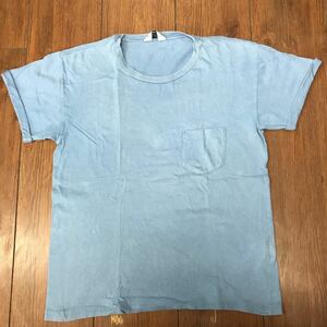 UNUSED Tシャツ ポケT ブルーグレー 1 h1