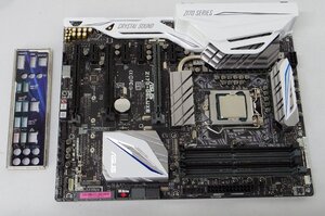 【POST OK/最新BIOS更新済】 マザーボード ASUS Z170-DELUXE/ATX/LGA1151/DDR4/CPU Corei7-6700K/メモリ無 パーツ 周辺 PC R120204