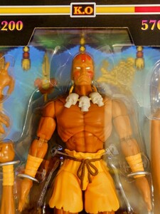 ウルトラ ストリートファイターII Ultra Street Fighter ダルシム Dhalsim 1/12 可動 アクション フィギュア JadaToys ストII