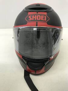 ☆★【USED】 SHOEI ショウエイ QWEST クエスト ブラッドフロー フルフェイス ヘルメット size L 59ｃｍ バイク オンロード 100サイズ