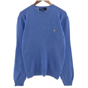 古着 ラルフローレン Ralph Lauren POLO by Ralph Lauren コットンニットセーター メンズL相当 /eaa381515