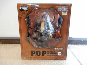 中古品 ワンピース P.O.P ポートガス・D・エース フィギュア メガハウス Excellent Model ONE PIECE