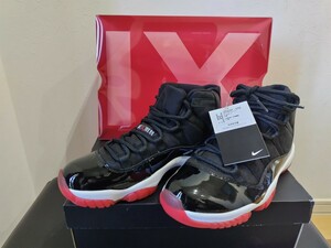 貴重激安新品NIKE AIR JORDAN11 RETRO /スニーカー/ナイキ/エアジョーダン11レトロ/378037-010/PLAY OFF 2012 /US9 27センチ