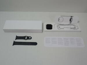 1056672C★ Apple AppleWatch Series9 45mm GPSモデル MR9Q3J/A ミッドナイトアルミニウムケース/ミッドナイトスカイナイキスポーツバンド