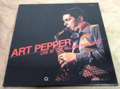 アートペッパー LIVE AT THE VILLAGE VANGUARD LP