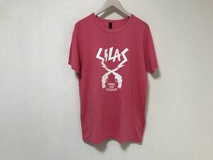 本物サイラスSILASコットンTシャツビジネスピンクメンズ旅行トラベルL