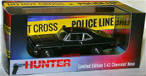 GMP 刑事ハンター 1/43 1971 Chevrolet Nova シボレーノヴァ Hunter 覆面パトカー ポリスカー Chevy シェビー ノバ