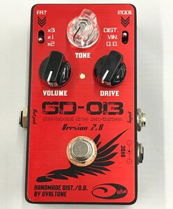 Ovaltone GD-013 Version 2.0 オーバードライブ ディストーション オーバルトーン (管理番号：059112)