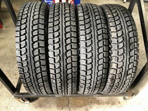 CF1657■165R14 8PR LT　4本価格　GOODYEAR ICENAVI VAN　送料無料 冬 室内保管 プロボックス エキスパート NV200 ボンゴ デリカ バネット