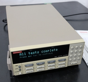 【正常動作品】Keithley 7001 7058/7158 20ch スイッチコントロールシステム