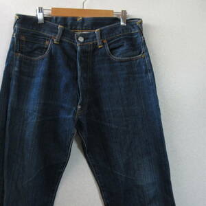 ○EVISU エヴィス ジーンズ エビス◆デニムパンツ ジーンズ LOT2000 ボタンフライ◆メンズ インディゴ W32