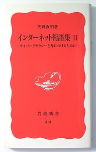 ◆岩波新書◆『インターネット術語集Ⅱ』◆矢野直明◆