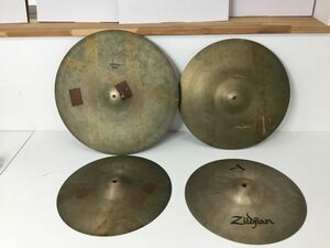 ●営SR270-140　Zildjian ジャルダン シンバル４枚セット ROCK CRASH / MEDIUM RIDE