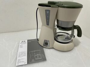 D(1113y9) ☆美品☆ BRUNO ブルーノ My Little SERIES 4-CUP COFFEE MAKER 4カップ コーヒーメーカー BOE046 ベージュ ★通電OK